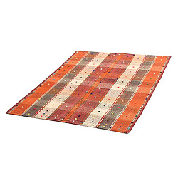 Vidal Tapis de laine 194x142 multicolore Jajim pas cher