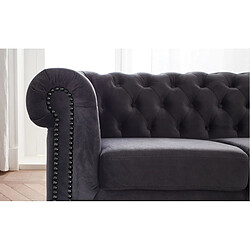 Avis Lisa Design William - canapé Chesterfield d'angle droit - 4 places - en velours