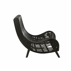 Acheter Inside 75 Fauteuil Desing RAITRA en rotin noir