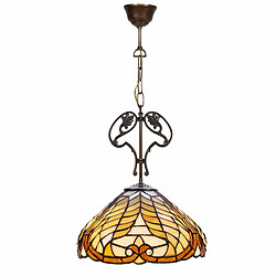 Suspension Viro Marron Zinc 60 W 30 x 30 x 30 cm 