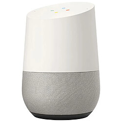 Google Home Blanche Google Home Enceinte Blanche sans fil Wi-Fi à commande vocale avec Assistant Google