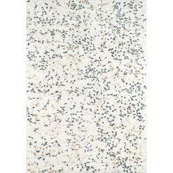 Jardindeco Tapis intérieur en polyester poils longs Léna confettis 230 x 160 cm. Tapis intérieur en polyester poils longs Léna confettis 230 x 160 cm