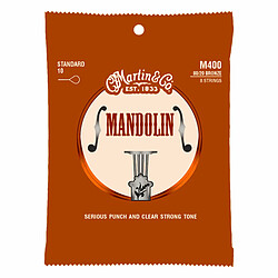 M400 MANDOLINE 80/20 Bronze Standard Light 10/34 Martin Strings