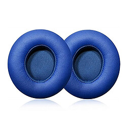 Wewoo 1 paire de manchons casque en éponge souple pour Beats Solo 2.0version filaire bleu 