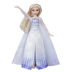 Hasbro Disney La Reine des Neiges 2 - Poupée Princesse Disney Elsa chantante (français) en tenue de Reine - 27 cm