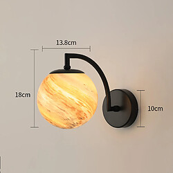 Acheter Universal Lampe murale en verre de planète créative