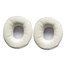 Coussins coussinets d'oreille de remplacement pour Audio Technica ATH-SR5 SR5BT, blanc