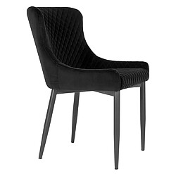 Avis House Nordic Chaise de salle à manger Mira Noir