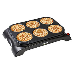 Avis Crêpière 100w 6x12cm noir + 6 poêlons wok - AWS600 - BESTRON