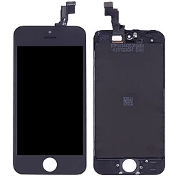 Wewoo Pour iPhone SE LCD + noir Cadre + Touch Pad Digitizer Assemblée pièce détachée 3 en 1