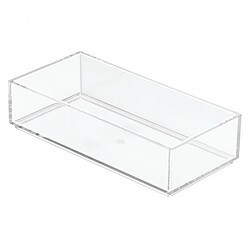 InterDesign Organisateur modulaire empilable - 10,2 x 20,3 x 5,1 cm - PVC