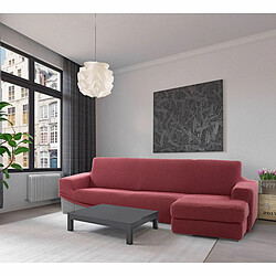 Acheter Chaise longue avec bras droit court Sofaskins NIAGARA 210 - 340 cm - Fuchsia