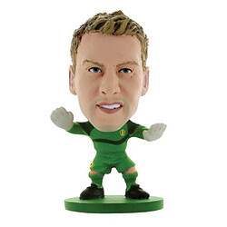 Soccerstarz - 400392 - Figurine Officielle - Sport - L'équipe De Belgique - Simon Mignolet Dans Sa Tenue À Domicile 