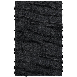 Hadorn Tapis shaggy 245x160 noir Thun Tribus