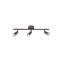 NOVA LUCE Plafonnier BASE Rouille LED GU10 3x5 W 