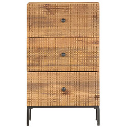 Avis Maison Chic Buffet,Meuble de Rangement,commode pour salon,Cuisine 45x30x75 cm Bois de manguier massif -MN88942