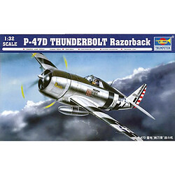 P-47D Razorback Fighter - 1:32e - Trumpeter