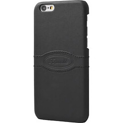 Façonnable Coque pour iPhone 6/6S Sobre et Élégante Logo débossé Noir