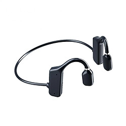 GUPBOO Casque compatible Bluetooth VG03, casque à concept de conduction osseuse, casque sans fil étanche sport TWS noir pas cher