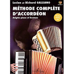 Lemoine Methode Complete - Galliano - Accordéon (+ CD)