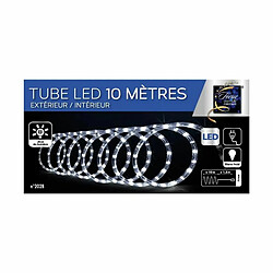 Feeric Christmas Guirlande lumineuse extérieur Tube LED 8 Fonctions 10 m Blanc