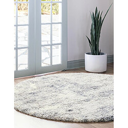 Avis Hadorn Tapis shaggy 155x155 Gris Lachen Haze