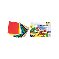 folia Bloc de papier brillant, 12 feuilles, 82 g/m2 () 