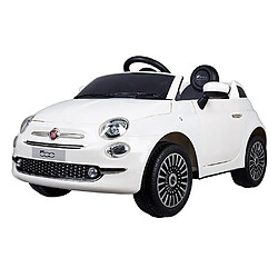 Devessport - Voiture électrique Fiat 500 crème