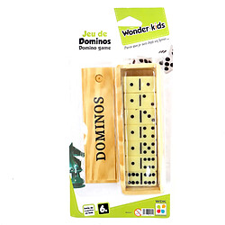 Wonderkids Jeu de dominos en bois