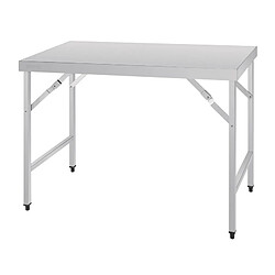 Table pliante inox 1200 - Vogue