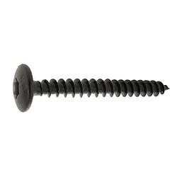 Vis de penture à tête ronde large Torx acier noir 6X40 boîte de 200 - ULTIMA - 13360040