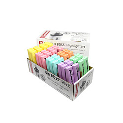 Newtons Stabilo Boss Pastel Surligneur ? Couleurs assorties (Lot de 48)