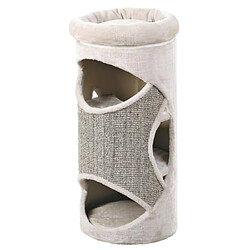 TRIXIE Cat Tower Gracia 85cm - Gris clair et gris moucheté - Pour chat