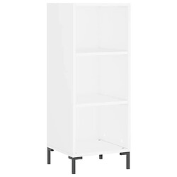 Acheter Maison Chic Buffet,Meuble de Rangement,commode pour salon,Cuisine Blanc brillant 34,5x32,5x180 cm Bois d'ingénierie -MN65995