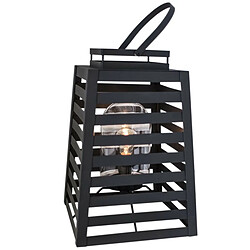 By Rydéns Lanterne Yankton 1x40W E27 Noir Fumé 