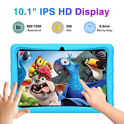 NC Tablette tactile pour Enfants DOOGEE U10 KID 10.1 pouce IPS 9Go+128Go/soutien TF 1 To - Android 14 WiFi6 Batterie 5060mAh - Bleu