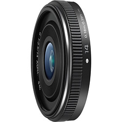 Objectif pour Hybride PANASONIC 14mm noir F2.5 ASPH.