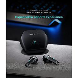 Acheter Universal Bouchons d'oreilles sans fil, casque Bluetooth X PRO casque double mode jeu/musique, fidélité avancée