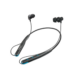 Universal Casque bluetooth sans fil casque sport casque suspendu col en veille extra long casque auriculaire auriculaire bluetooth - bleu 