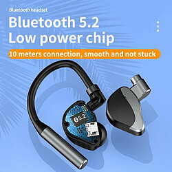 Acheter L15 Tws Écouteurs Sans Fil À Commande Tactile Bluetooth 5.2 Écouteurs Ipx5 Écouteurs De Sport Étanches Pour L'Entraînement Bleu