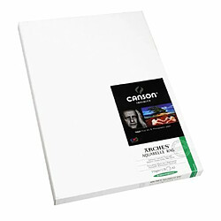 Canson infinity Arches Aquarelle Rag 206121017 Papier photo Format A3 25 feuilles Blanc 