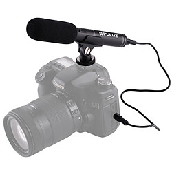 Wewoo Micro pour caméscope DSLR et DV Professional Interview Microphone Shotgun vidéo à condensateur avec câble audio 3,5 mm 