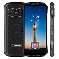 DOOGEE V30 Smartphone Robuste 8Go + 256Go 6.58'' 108MP Caméra IP68 Téléphone 10800mAh 66W Charge Rapide NFC Soutenir ESIM GPS - noir