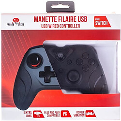 Avis Manette filaire FREAKS AND GEEKS Noire pour SWITCH/PC