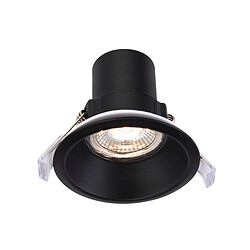 Saxby Downlight Encastrable CCT Peinture Noir Mat IP65 