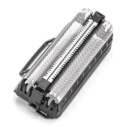 vhbw 1x grille de rasoir double avec cadre compatible avec Payer 39, 39.25, 9325, 9727, T48, T48.1, T48.2, T50.1 rasoir, noir / argent 