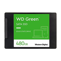 WESTERN DIGITAL - Green - Disque SSD Interne - 480 Go - 2,5 - WDS480G3G0A