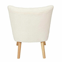 Acheter Paris Prix Fauteuil Scandinave Design Erika 72cm Blanc