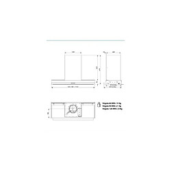 Acheter Falmec Groupe filtrant Virgola NRS 90cm inox, 800m3/h, 4 vitesses