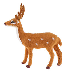 Avis renne de noël wapiti cerf figurine ornement décor à la maison jouet cadeau 16cm